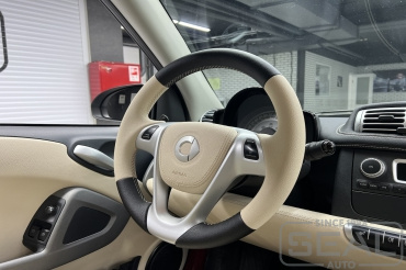 Smart Fortwo Перетяжка руля и клаксона