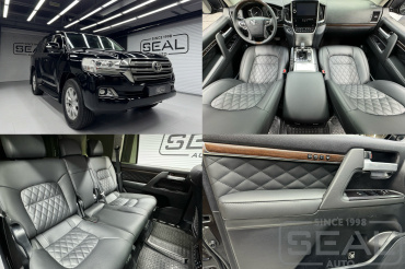 Toyota Land Cruiser 200 Перетяжка салона автомобиля