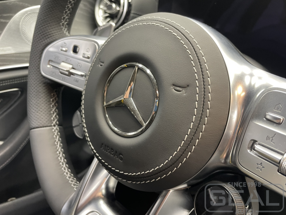 Mercedes AMG GT Перетяжка руля и установка подогрева| Автоателье СеалАвто | Москва