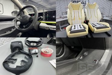 Geely Coolray Установка подогрева руля и сидений