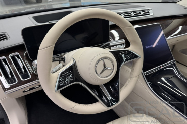 Mercedes S-class W223 Перетяжка руля