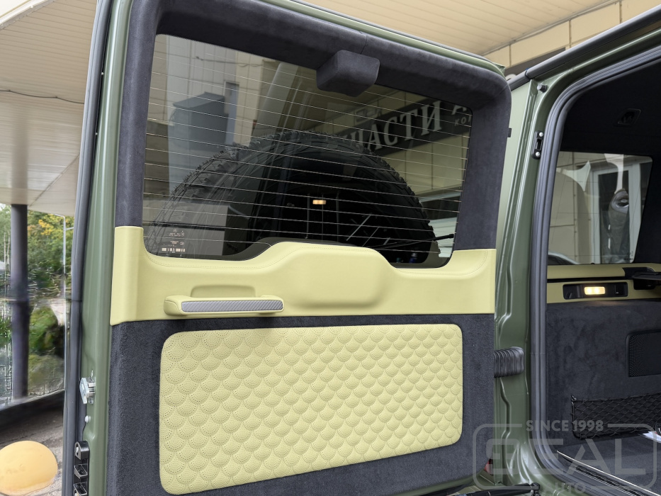 Mercedes Gelandewagen Перетяжка кожей салона | Автоателье СеалАвто | Москва