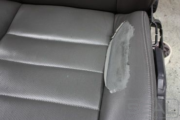 Volkswagen Touareg Реставрация обивки сиденья