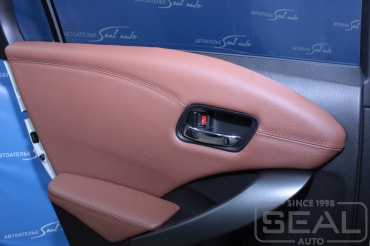 Acura MDX Перетяжка дверных карт и подлокотников