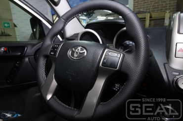 Toyota Prado 150 Перетяжка рулевого колеса