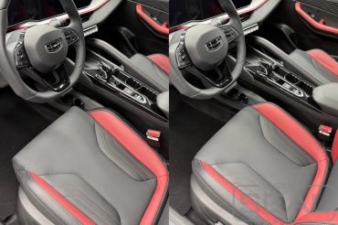 Geely Coolray Изменение формы сиденья