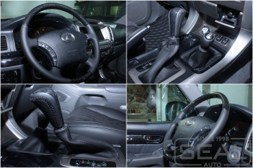 Lexus GX Перетяжка руля, ручки кпп и кулисы