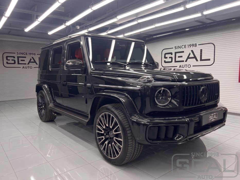 Mercedes Gelandewagen Перетяжка салона кожей| Автоателье СеалАвто | Москва