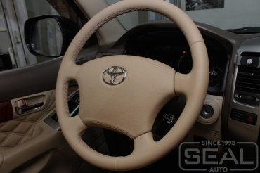 Toyota Land Cruiser Prado 120 Перетяжка руля и клаксона