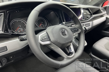 Volkswagen Caravelle Перетяжка руля и клаксона с установкой подогрева