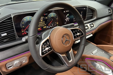 Mercedes GLE Перетяжка руля и клаксона