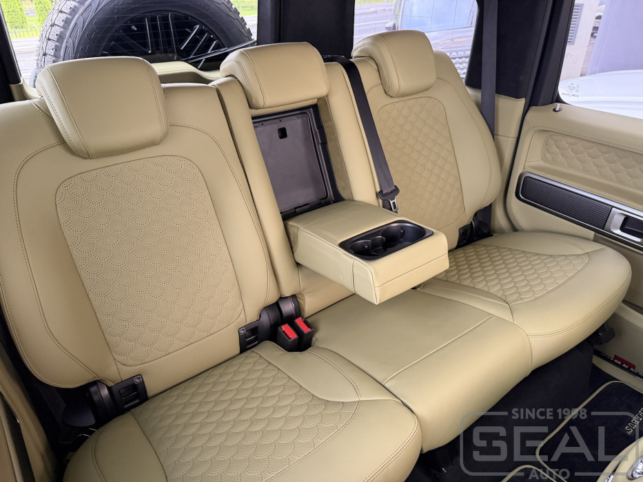 Mercedes Gelandewagen Перетяжка кожей салона | Автоателье СеалАвто | Москва