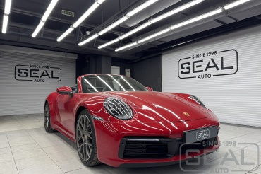 Porsche Carrera Реставрация и окрас сидений
