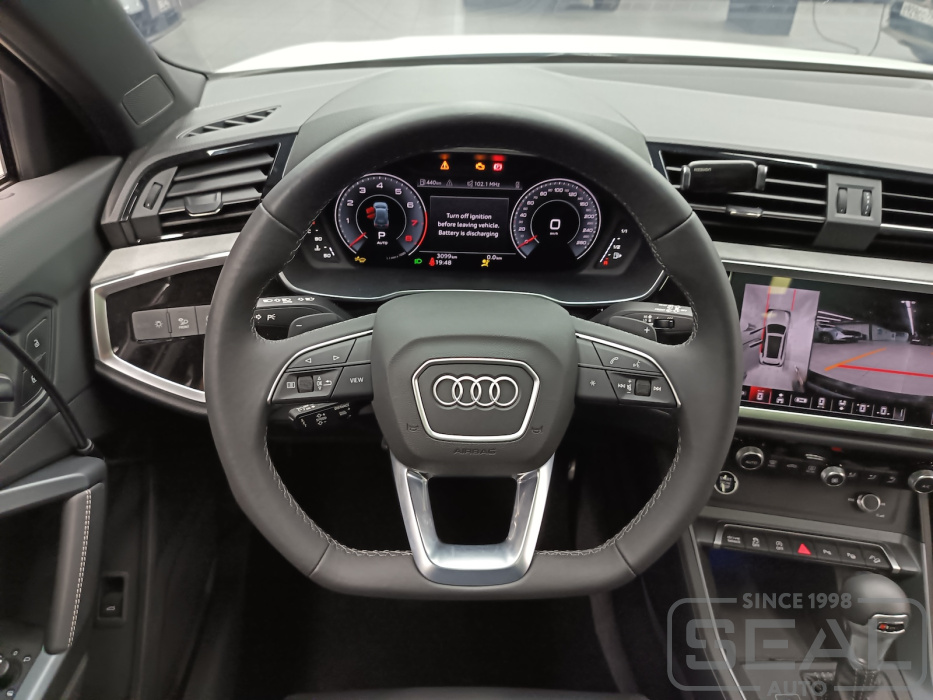 Руль Audi Q3 перед установкой подогрева