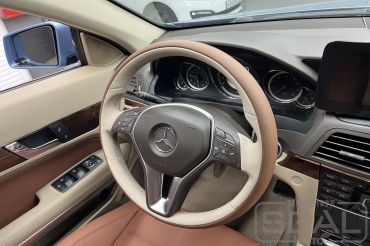 Mercedes E-klasse Перетяжка руля с изменением дизайна