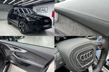Audi Q7 Перетяжка верхних панелей дверей и клаксона