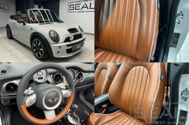 Mini Cooper Реставрация и окрас кожи руля и сидения