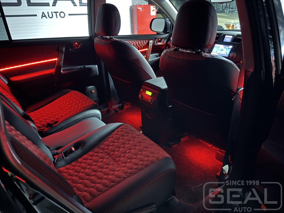 Toyota Highlander Перетяжка салона авто| Автоателье СеалАвто | Москва