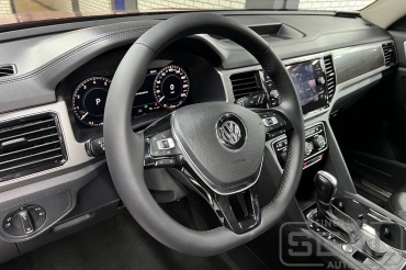 Volkswagen Teramont Перетяжка и установка подогрева руля