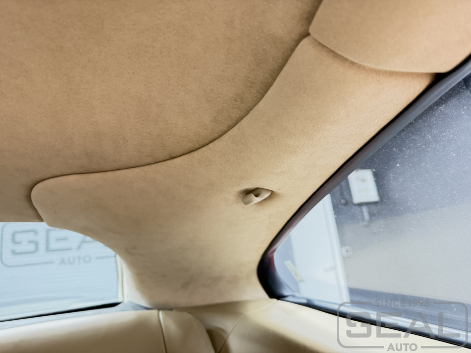 Jaguar XKR Перетяжка потолка алькантарой| Автоателье СеалАвто | Москва