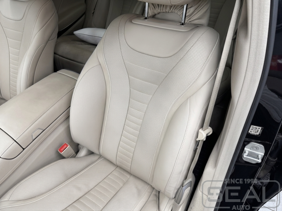 Mercedes S-class (W222): Реставрация сиденья водителя