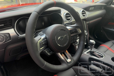 Ford Mustang Перетяжка руля и клаксона