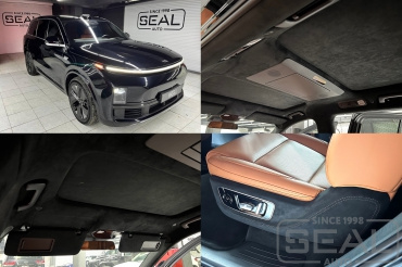 Li Xiang L9 Перетяжка потолка и фальш-панелей кресел