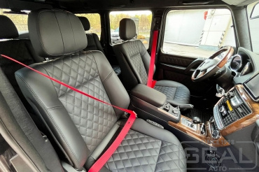 Mercedes Gelandewagen Замена ленты ремней безопасности