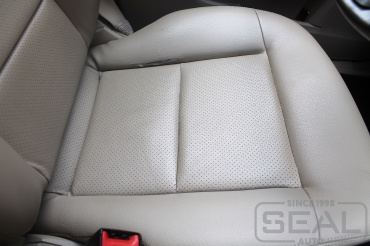 Mercedes E-klasse W212 Ремонт кожи сидения