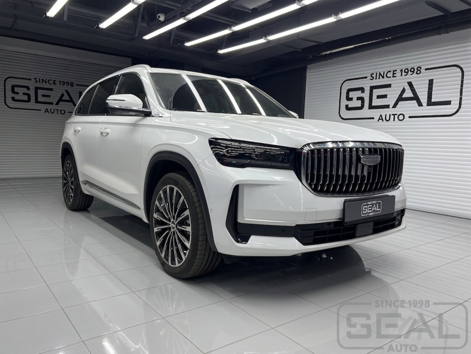 Geely Monjaro на установке подогрева руля в СеалАвто