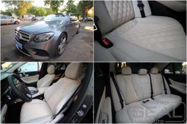 Mercedes E-klasse W213 Перетяжка сидений