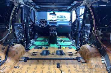 Toyota Land Cruiser Prado 150 Шумоизоляция автомобиля