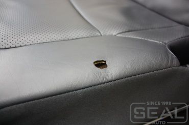 Lexus LX570 Ремонт сидения из кожи