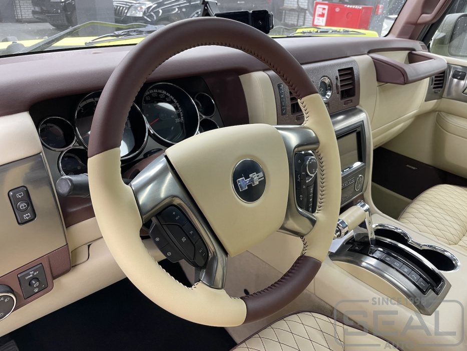 Hummer H2 Перетяжка руля| Автоателье СеалАвто | Москва