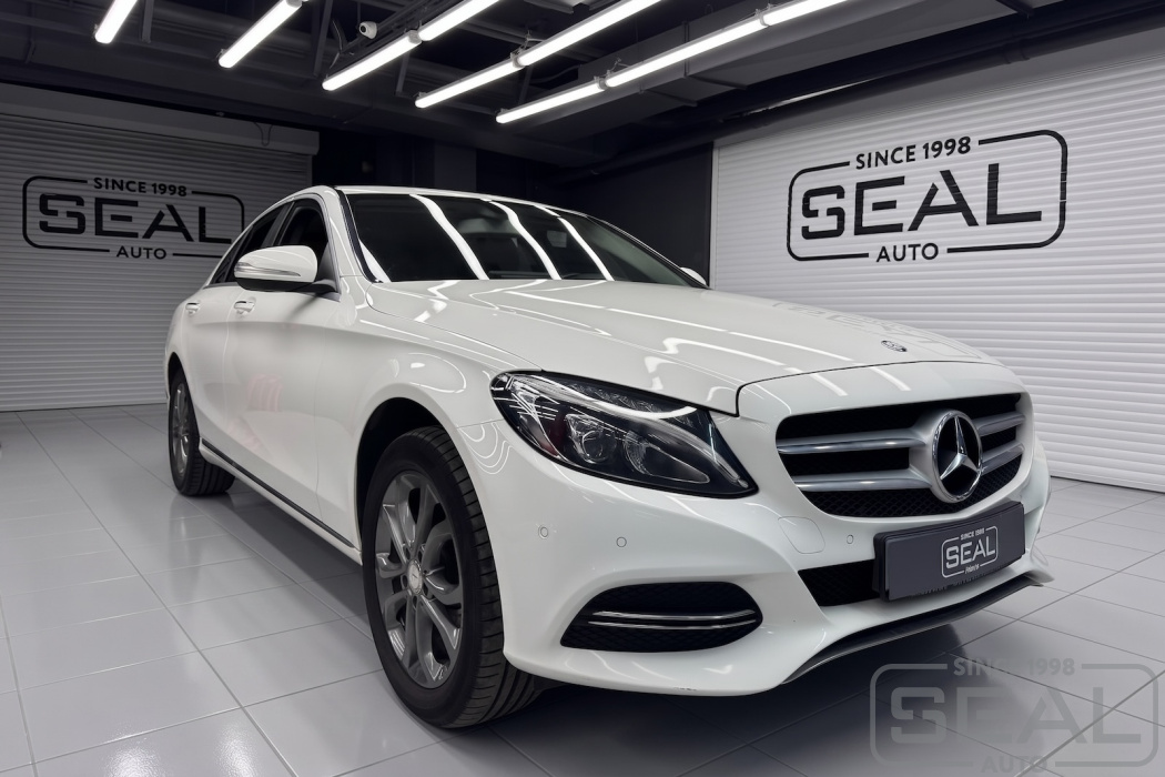 Mercedes C-class (W205) Замена обивки сиденья| Автоателье СеалАвто | Москва